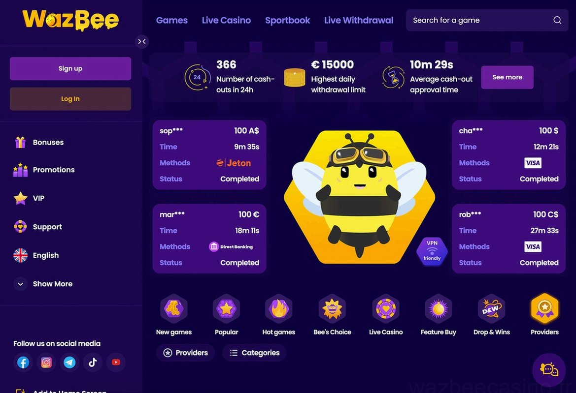 Wazbee Casino Casino